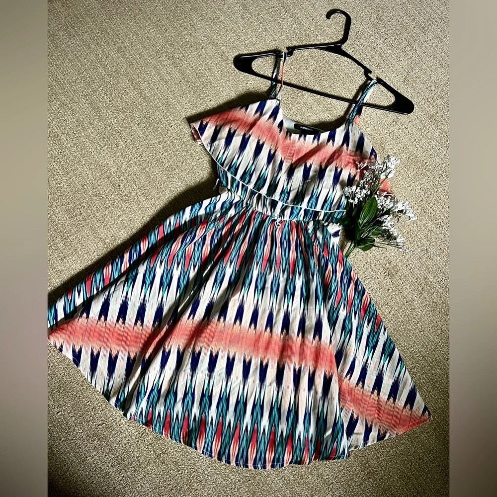 MyMichelle Printed Sundress - Small